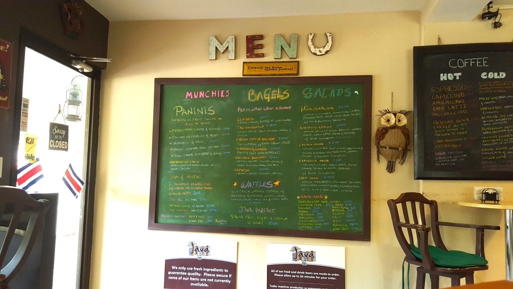 java coffee - playa del coco