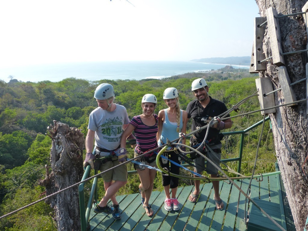 ziplining in costa rica