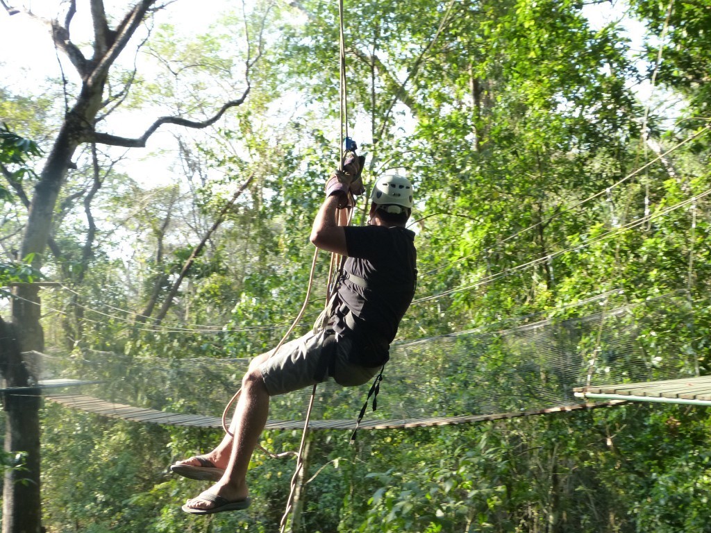 ziplining in costa rica